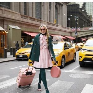 ISO ASOS dress triple bow, long sleeve pink